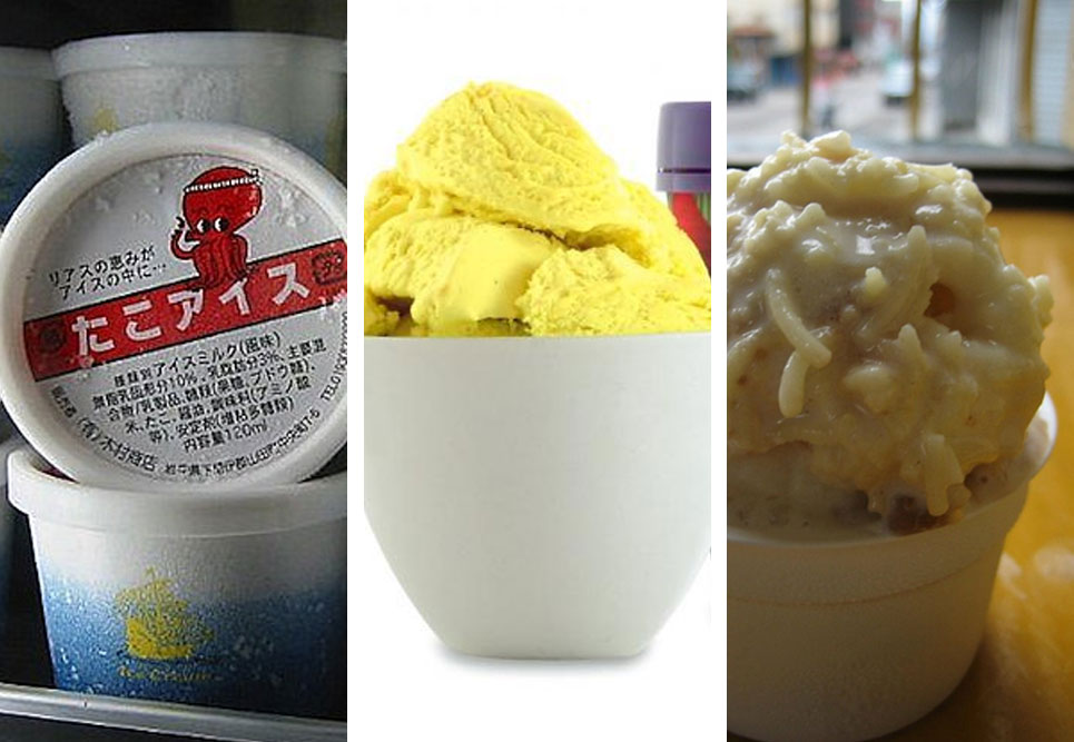 
	     Tres sabores de helado que no sabías que existían y que (quizás) deberías probar