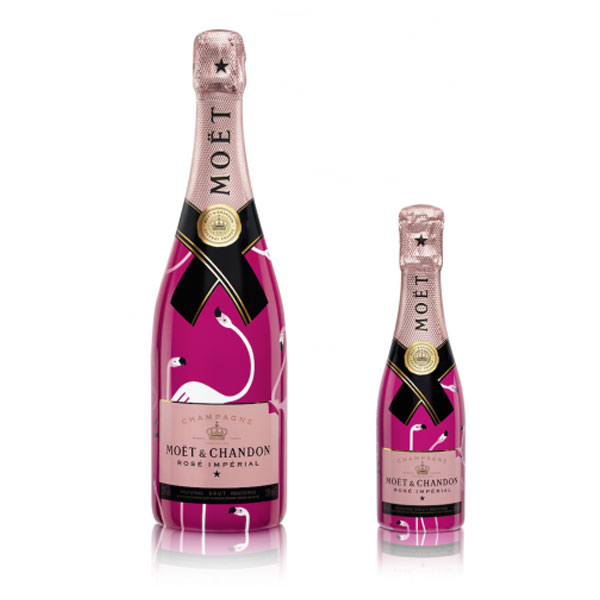 champagne moet chandon rose imperial flamingo