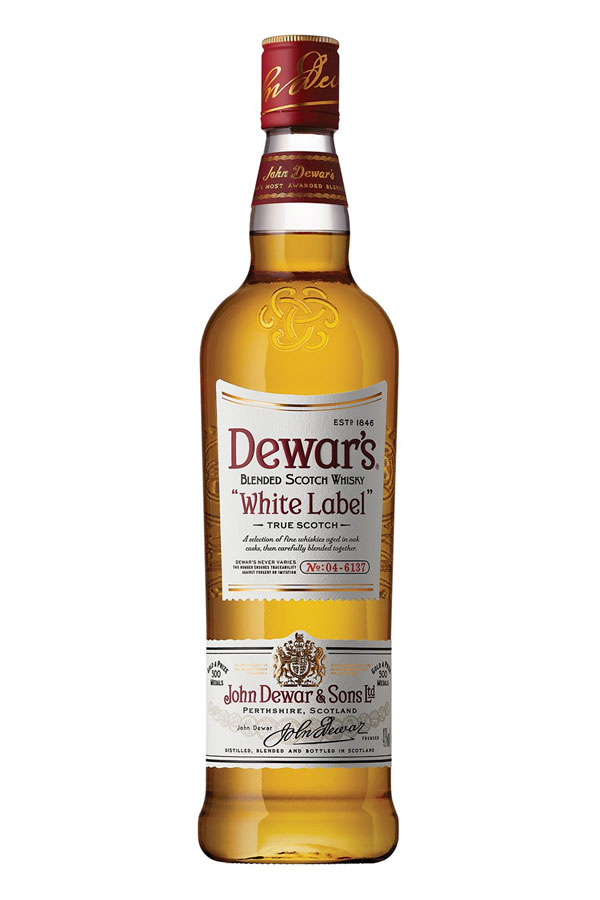 whisky dewars white label