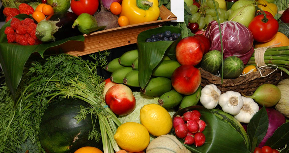 
	     Frutas y verduras de agosto
