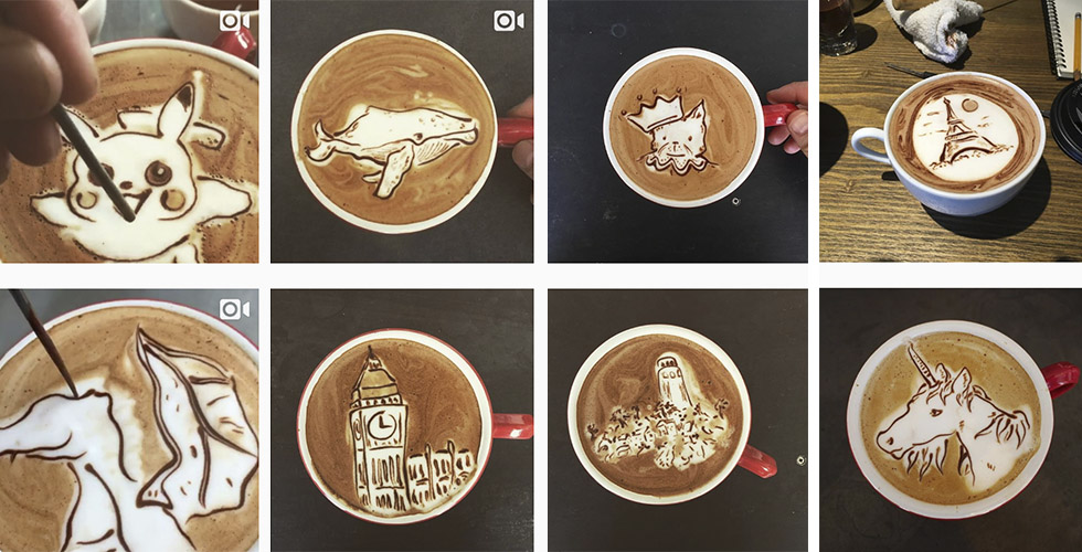 
	     Arte latte desde san Francisco