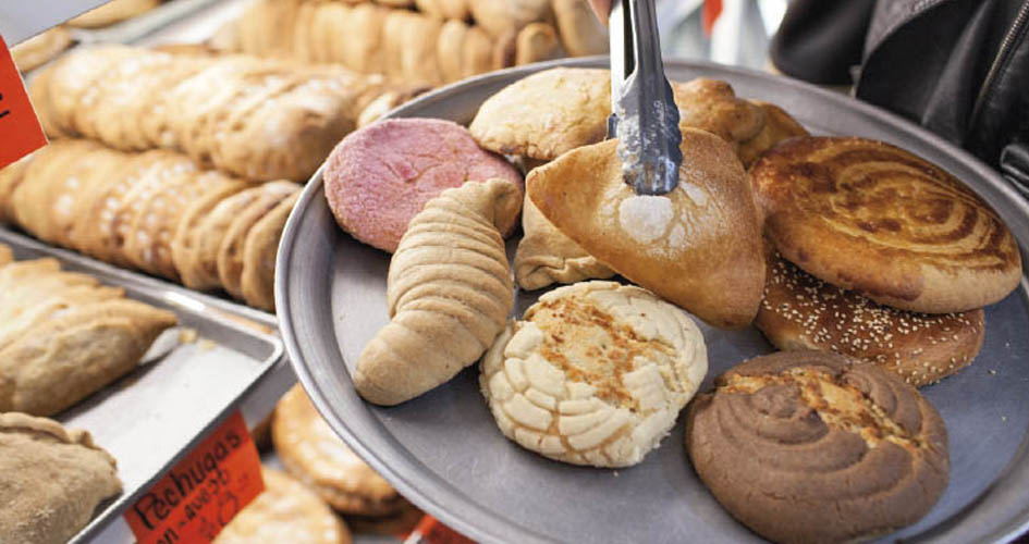 
					Pan y panaderías tradicionales