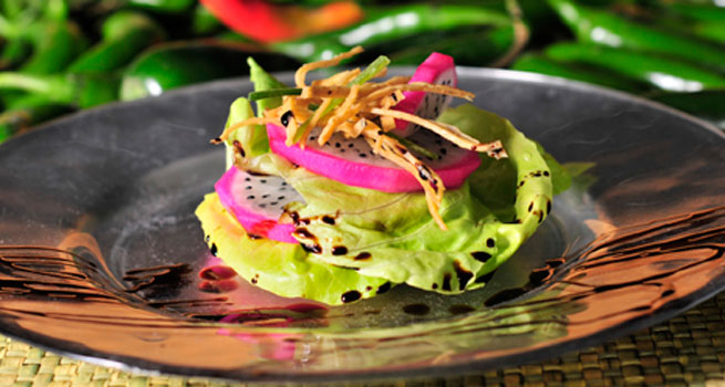 
					#Receta: Ensalada de pitahaya con chile serrano