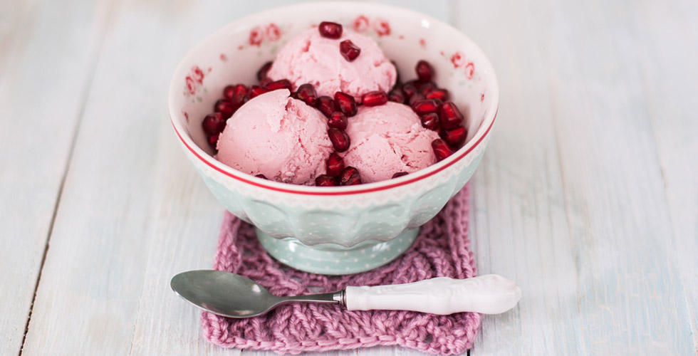 Helado de granada