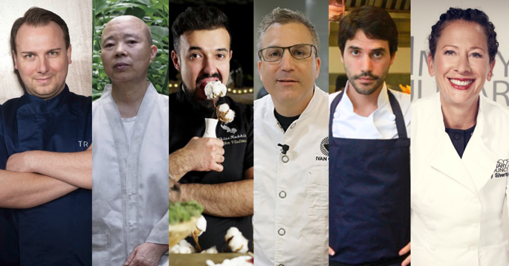
	     Estos son los 6 cocineros de la 3era temporada de Chef’s table