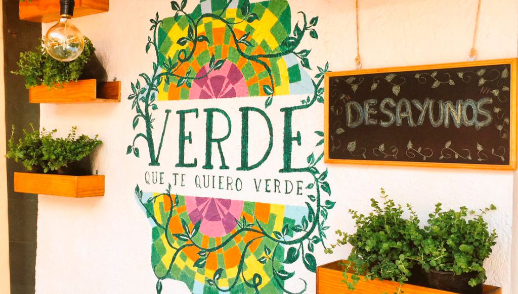 Verde que te quiero verde. Un lugar para comer con estilo y saludable