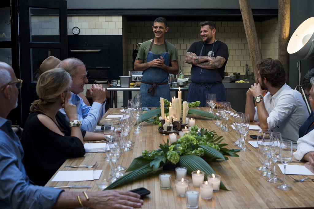 Matteo Salas y Paul Bentley en la 3ª Edición de la Mesa del Chef “Guest series”