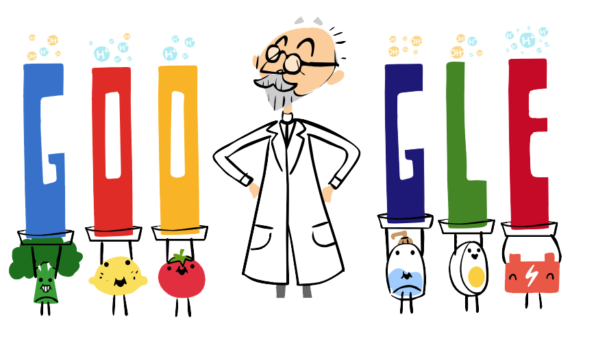 
					El Doodle de Google celebra a un científico de la comida
