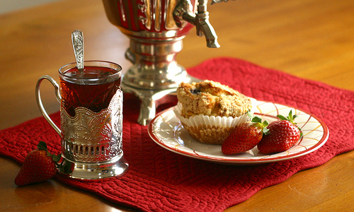 Ritual del té, la gran tradición rusa