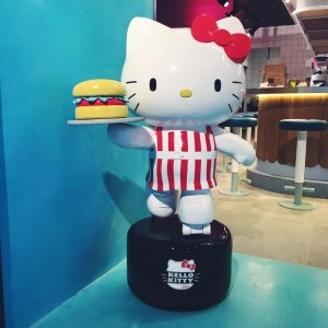 Hello Kitty inaugura cafetería 0