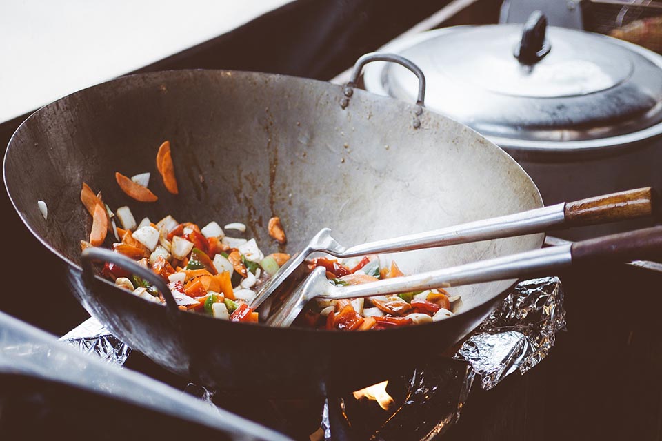 
					El wok, una alternativa saludable