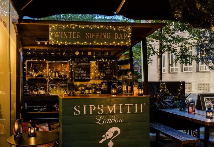 bares pop up de invierno en Londres Camino Bankside Winter Sipping Bar