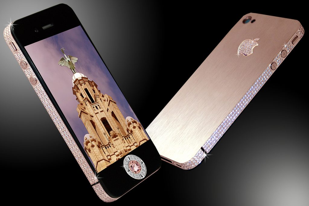 iPhone 4 Diamond Rose Edition teléfonos más caros del mundo
