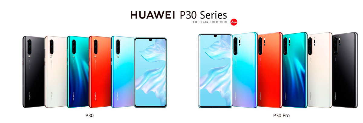 Huawei-P30-serie colores
