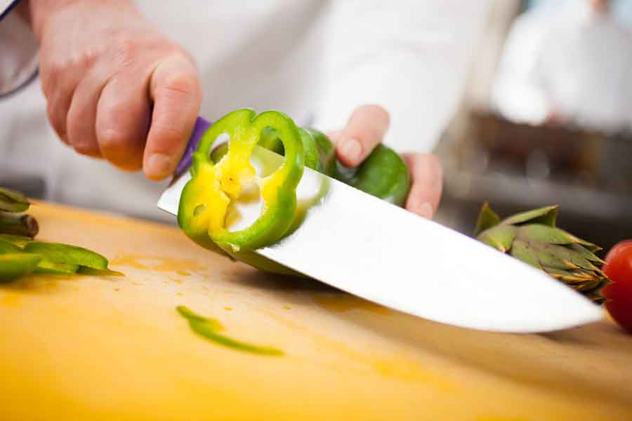 cuchillo para verduras 