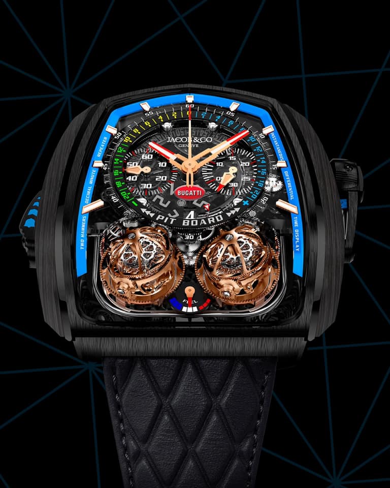 El reloj Jacob & Co. que puedes comprar solo si eres dueño de un Bugatti 2