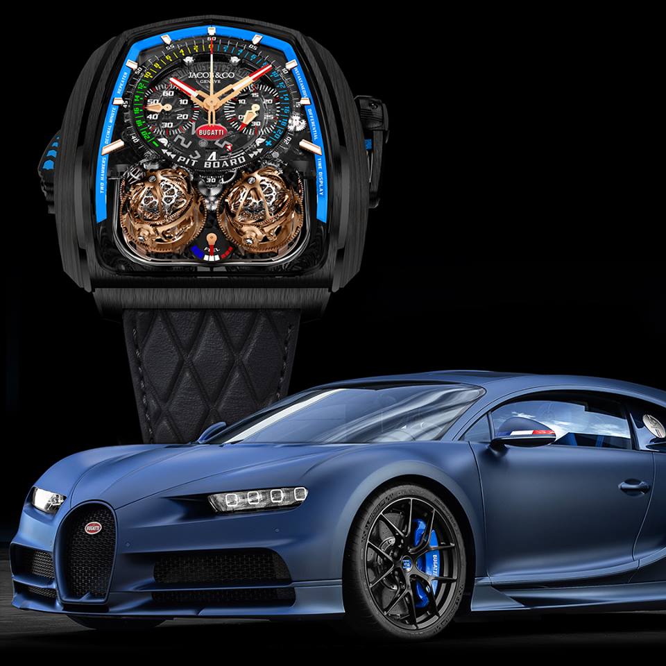 El reloj Jacob & Co. que puedes comprar solo si eres dueño de un Bugatti 0