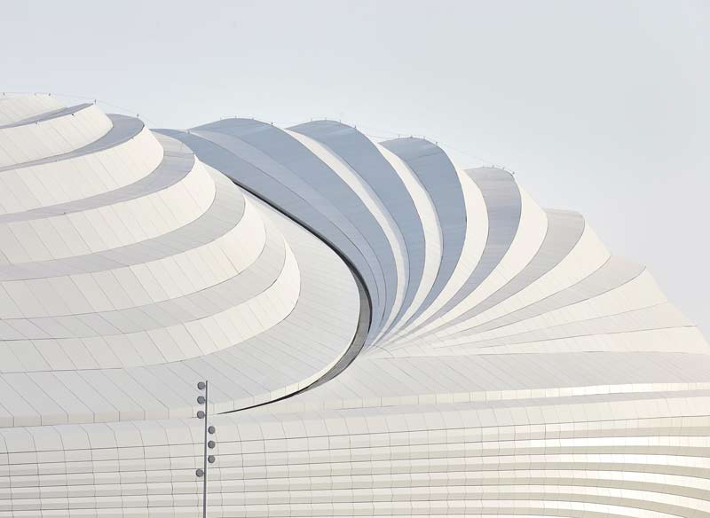 Se inaugura el estadio de Zaha Hadid Architects para la Copa Mundial de Futbol 2022 2