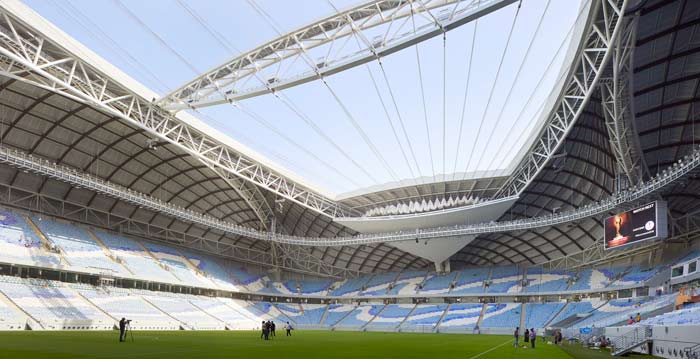 Se inaugura el estadio de Zaha Hadid Architects para la Copa Mundial de Futbol 2022 1