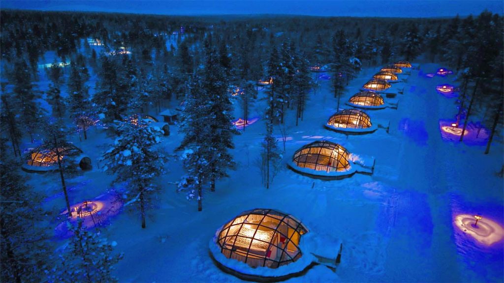 Kakslauttanen Arctic Resort, Finlandia