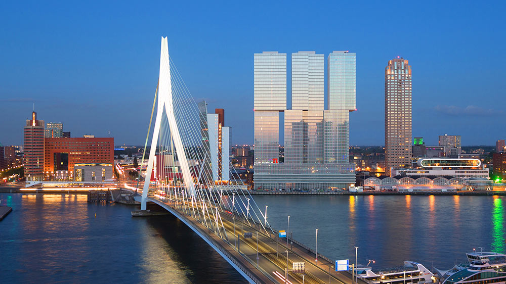 hoteles diseñados por arquitectos famosos Nhow Rotterdam hotel