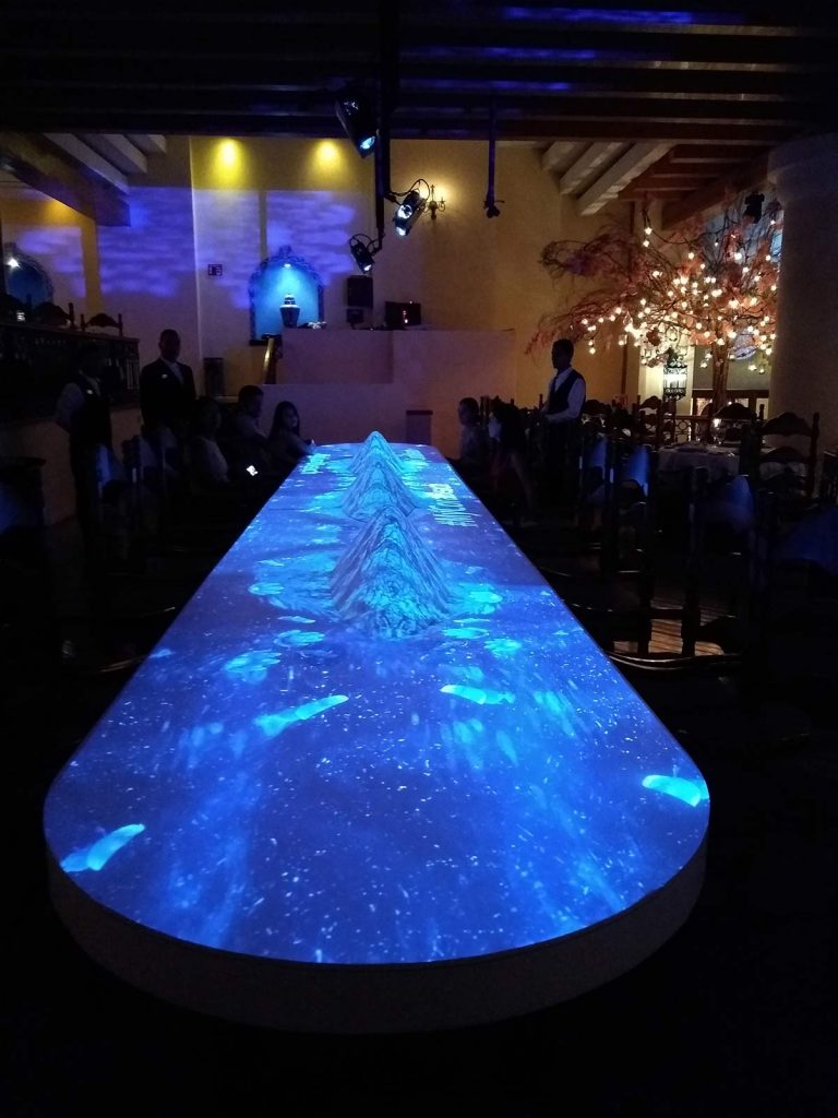 restaurante interactivo en Cancún