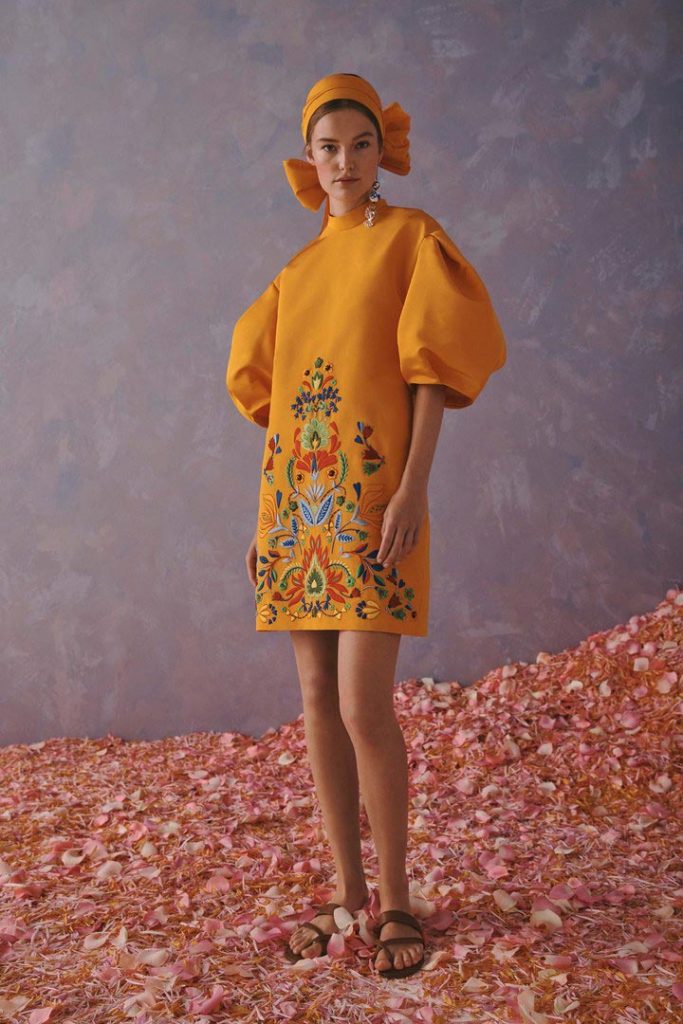 Carolina Herrera se inspira en México y crea la colección más bonita del año 18
