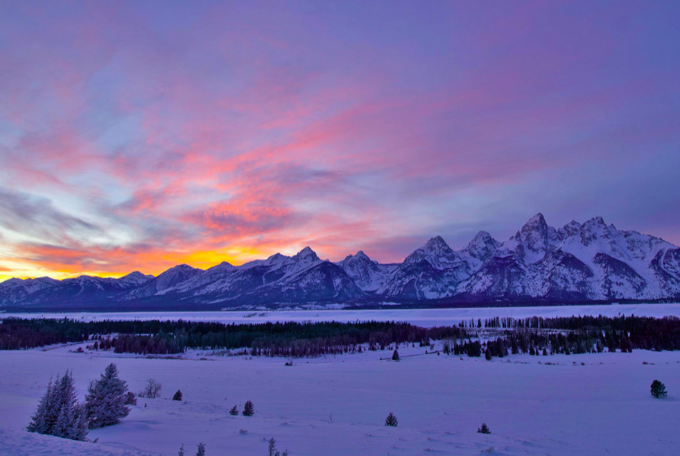 Así se vive el lujo en las Montañas Teton 