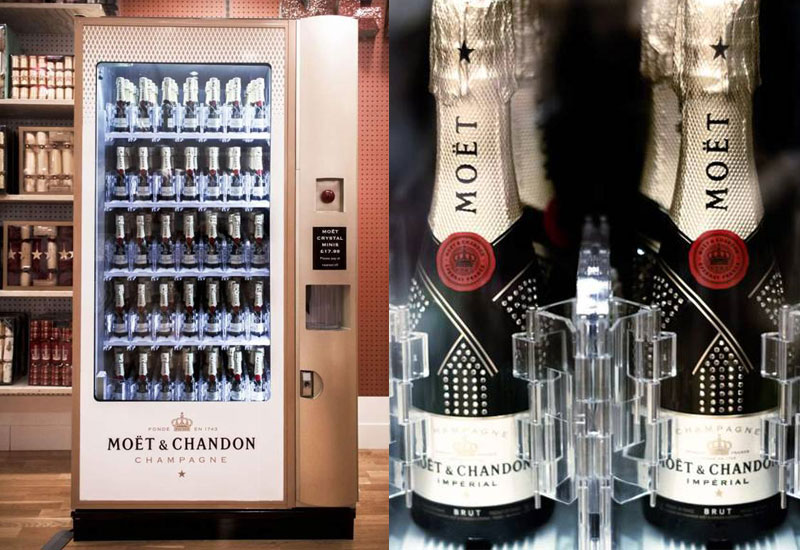 ¿Una máquina expendedora de Champagne? Ya es un sueño hecho realidad 0