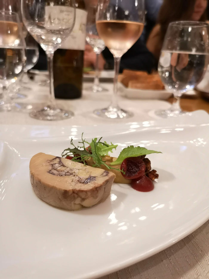 festival de vendimias restaurante diana torchon de foie gras chef abel hernandez
