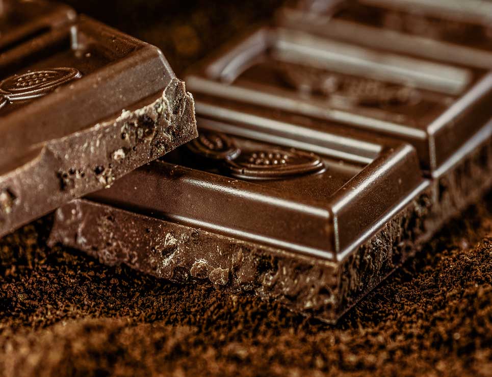 
					Todas las características del chocolate semiamargo