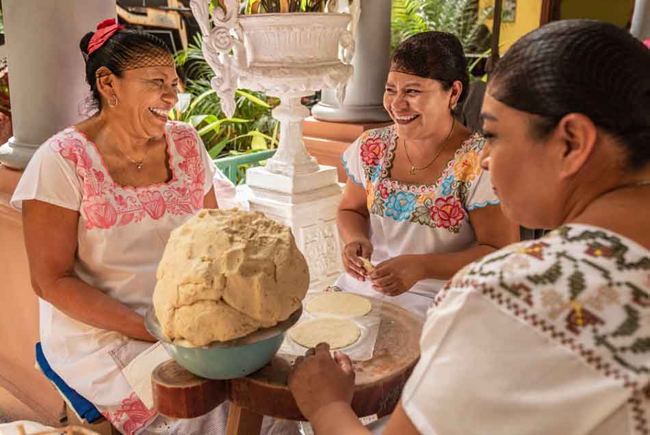 cocineras tradicionales de Mérida 