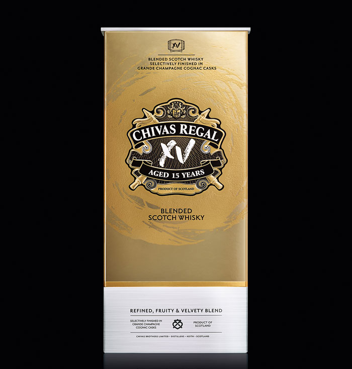 Chivas XV whisky caja