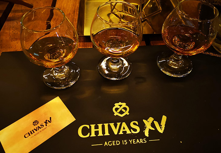 Chivas XV whisky cata