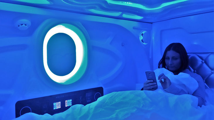 Galaxy Pod Hostel, el hotel que te hará sentir en el espacio exterior 0
