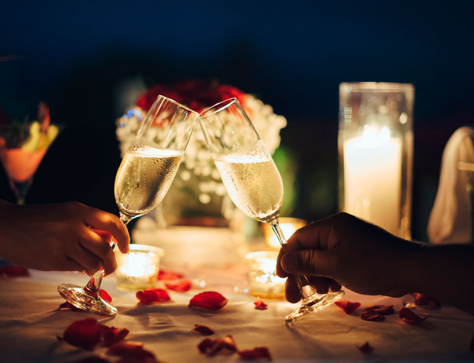 
	     Tips para organizar una cena romántica perfecta