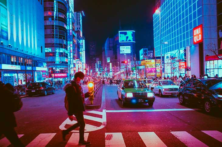 Japón noche