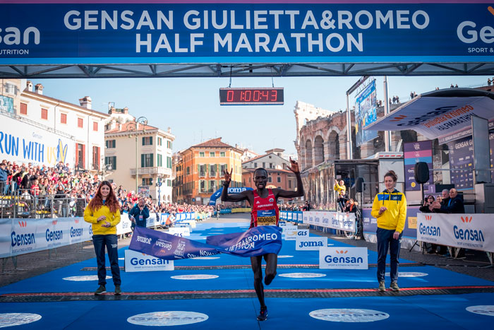 maraton Guiletta y Romeo Verona