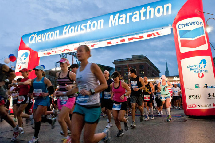 maraton Chevron Houston 