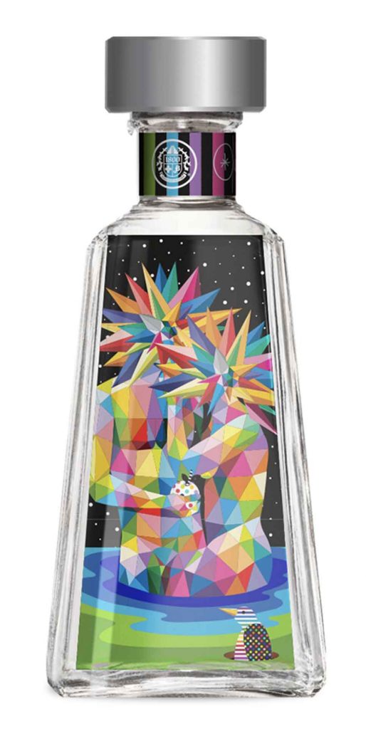 Tequila 1800 Essential 2020: arte de Okuda San Miguel 1
