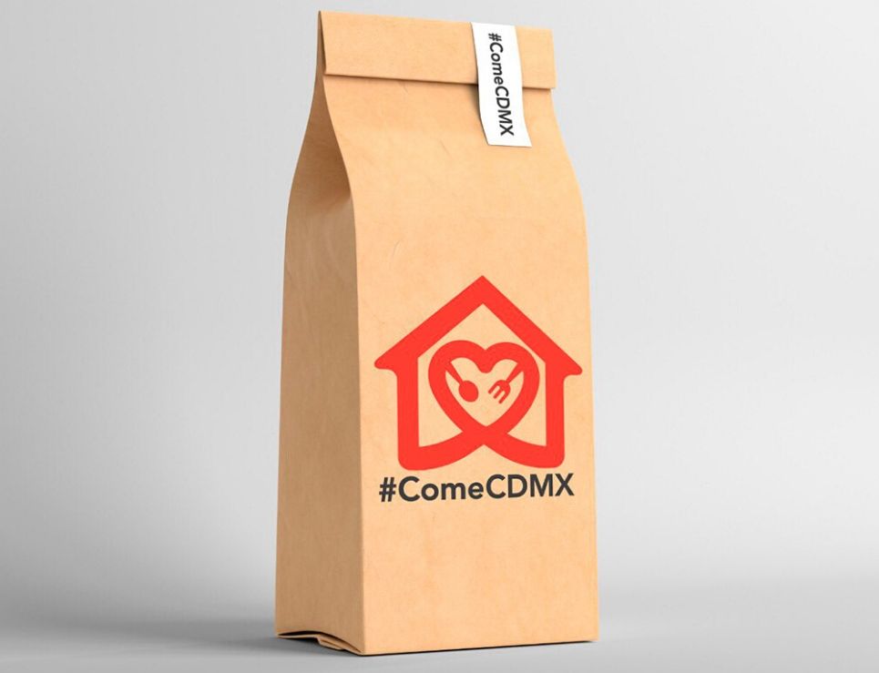 
					#ComeCDMX, la iniciativa que invita a pedir comida a domicilio