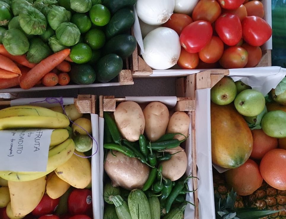 Opciones para pedir huacales con verduras y frutas a domicilio en CDMX 0