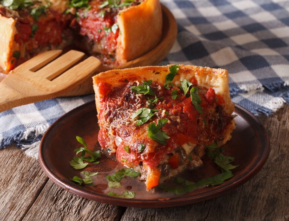 Qué es una ‘deep dish pizza’ y cómo hacerla en casa 0