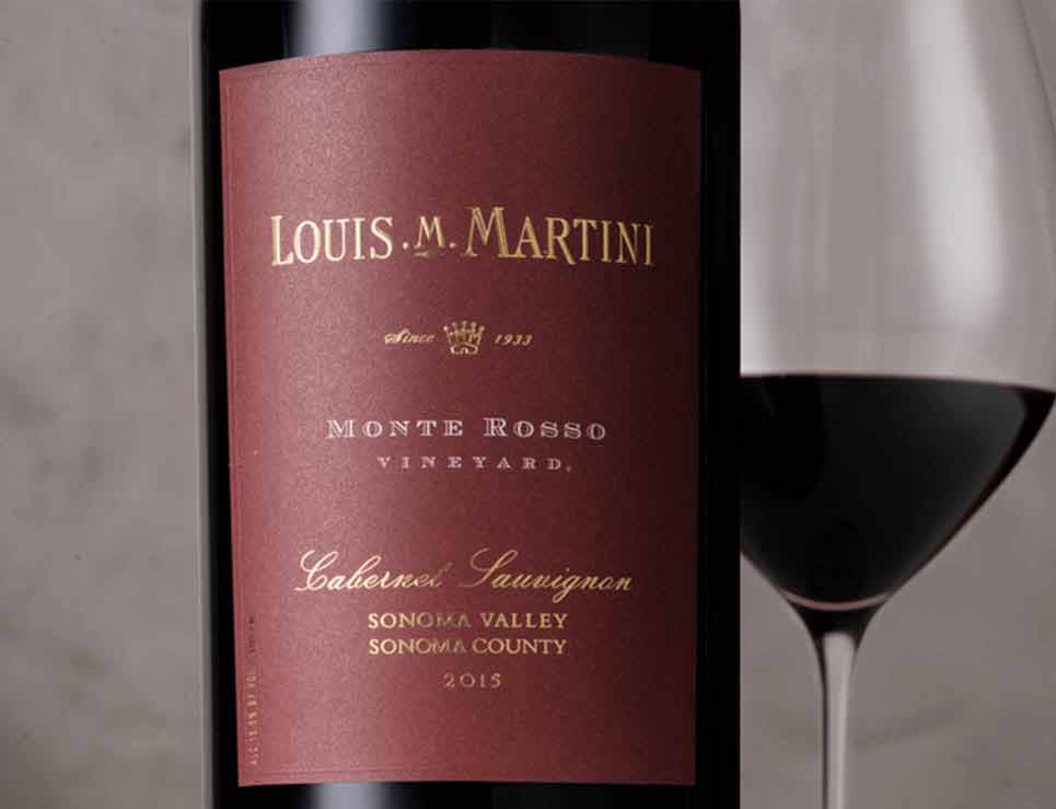 Llegó a México un nuevo vino de Louis M. Martini, una delicia del estado de California