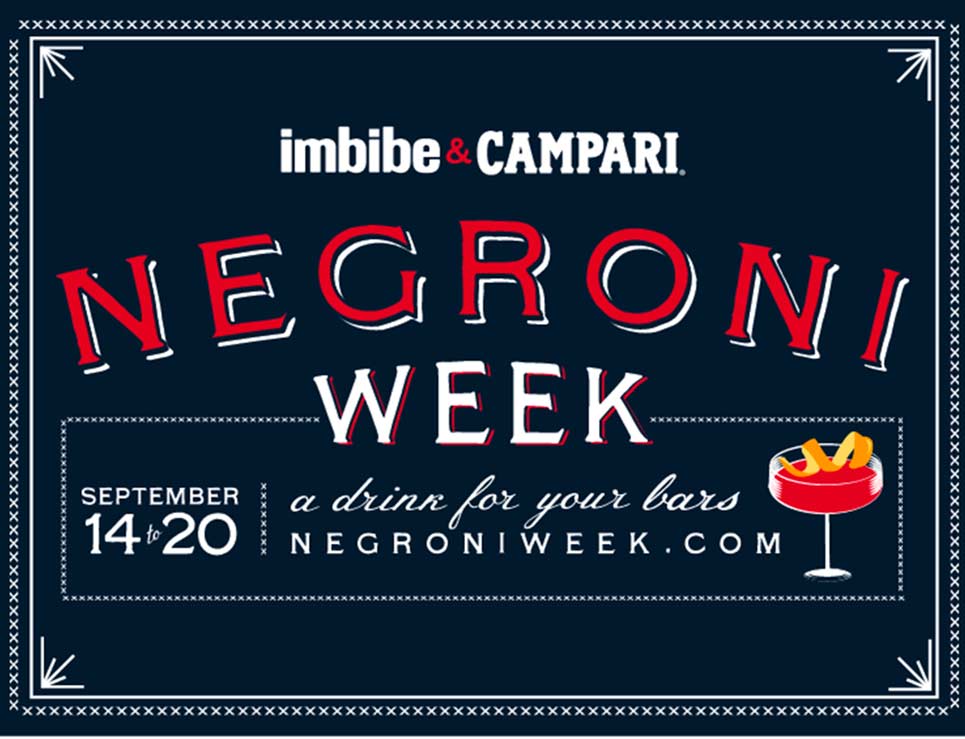 Negroni Week 2020: recaudar fondos para bartenders durante el COVID