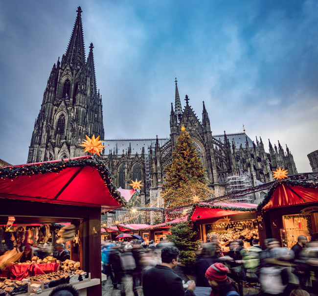 alemania catedral de colonia mercado navideño