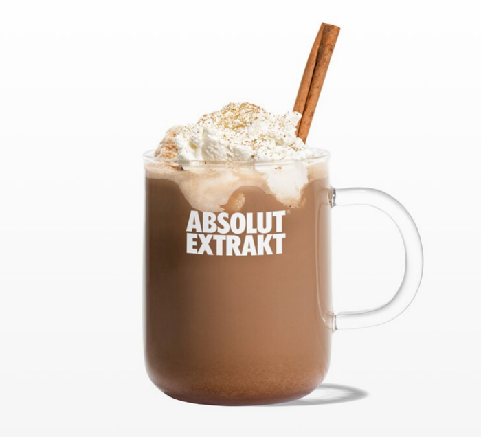 Absolut Extrakt hot chocolate