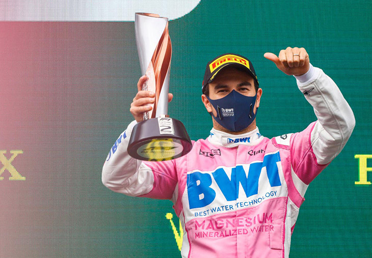 Sergio “Checo” Pérez gana el Gran Premio de Sakhir en Baréin