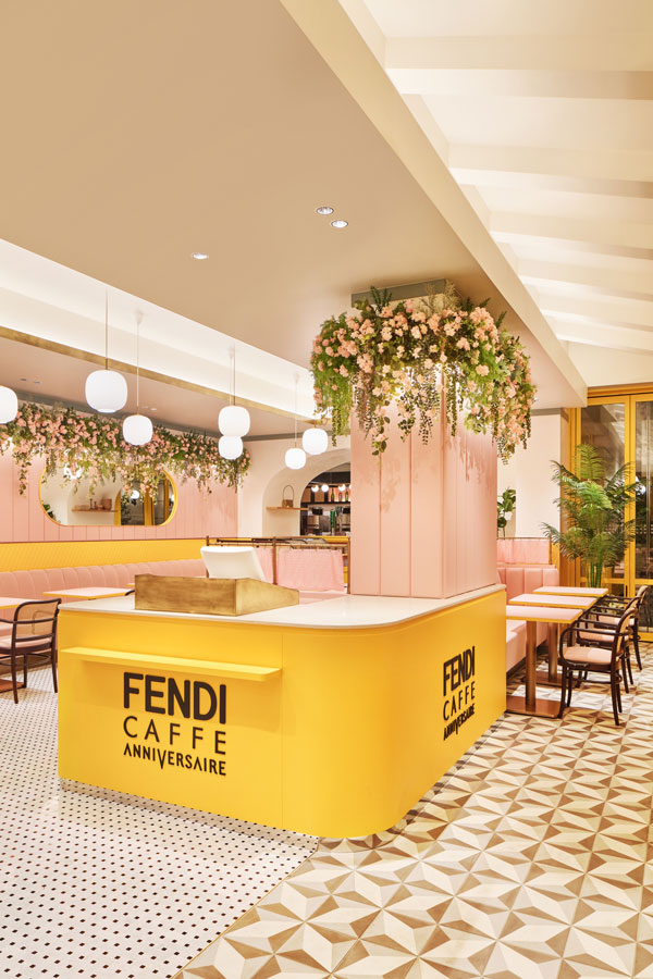 FENDI CAFFE by ANNIVERSAIRE interiores