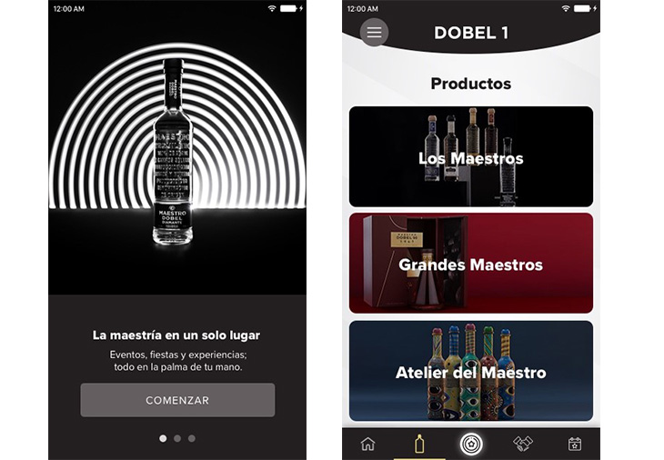 DOBEL 1 app Tequila Maestro Dobel screenshots